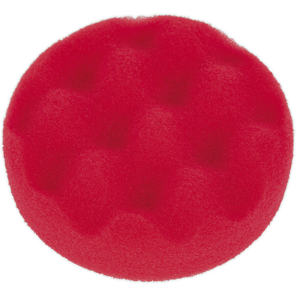 Loops Buffing & Polishing Foam Head - Ultra Soft - 80Mm X 25Mm - Hook & Loop Backing