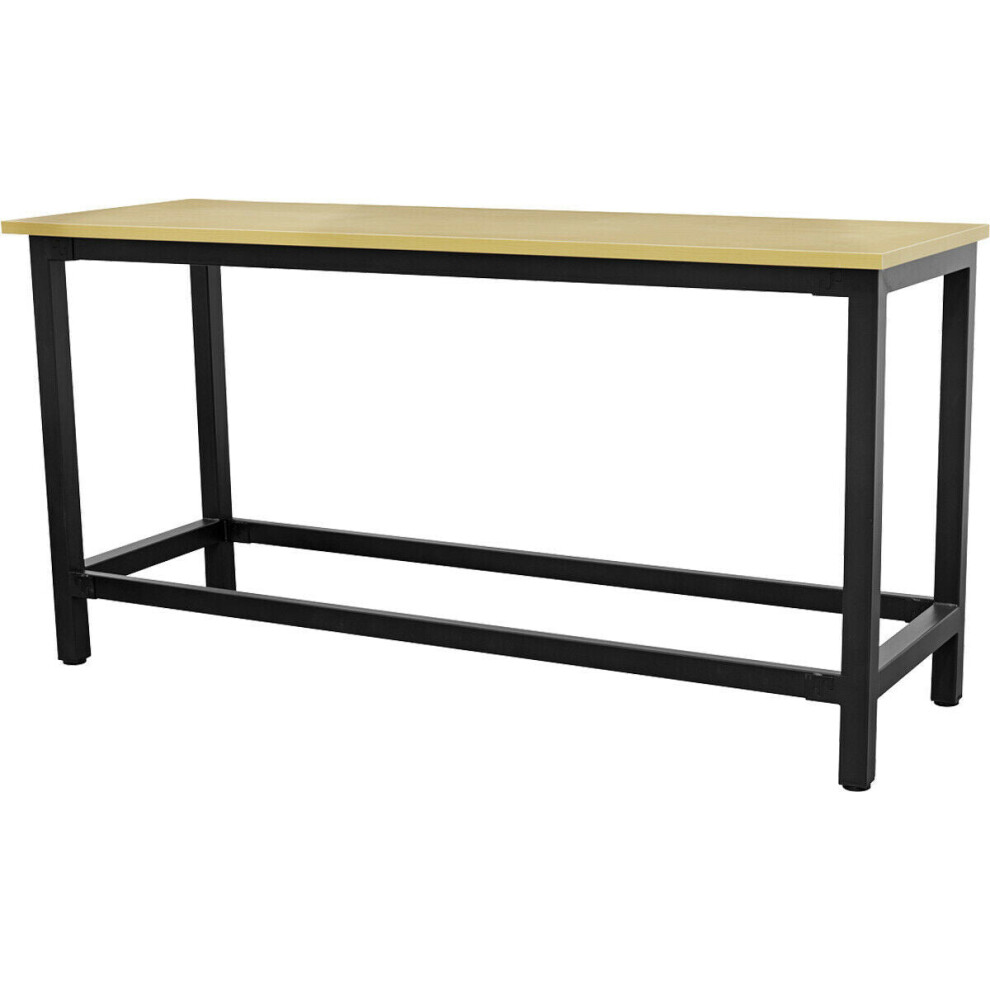 Loops 1.8M X 0.6M Workbench - Heavy Duty Steel Frame & 25Mm Mdf Top Work Station