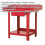 Loops 1m x 0.65m Steel Workbench & Lockable Draw - Bottom Shelf Storage - Work Station 2