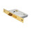 Loops 76mm 3 Lever Contract Sashlock Square Forend Electro Brassed Door Latch 3
