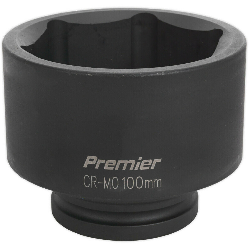 100Mm Forged Impact Socket - 1 Inch Sq Drive - Chromoly Impact Wrench Socket 5056524281758