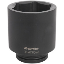 100mm Forged Deep Impact Socket - 1 Inch Sq Drive - Chromoly Wrench Socket