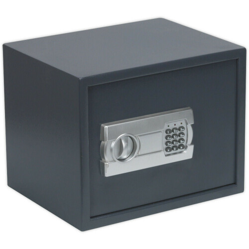Loops Electronic Combination Safe - 380 x 300 x 300mm - 2 Bolt Lock Mini Wall Mounted