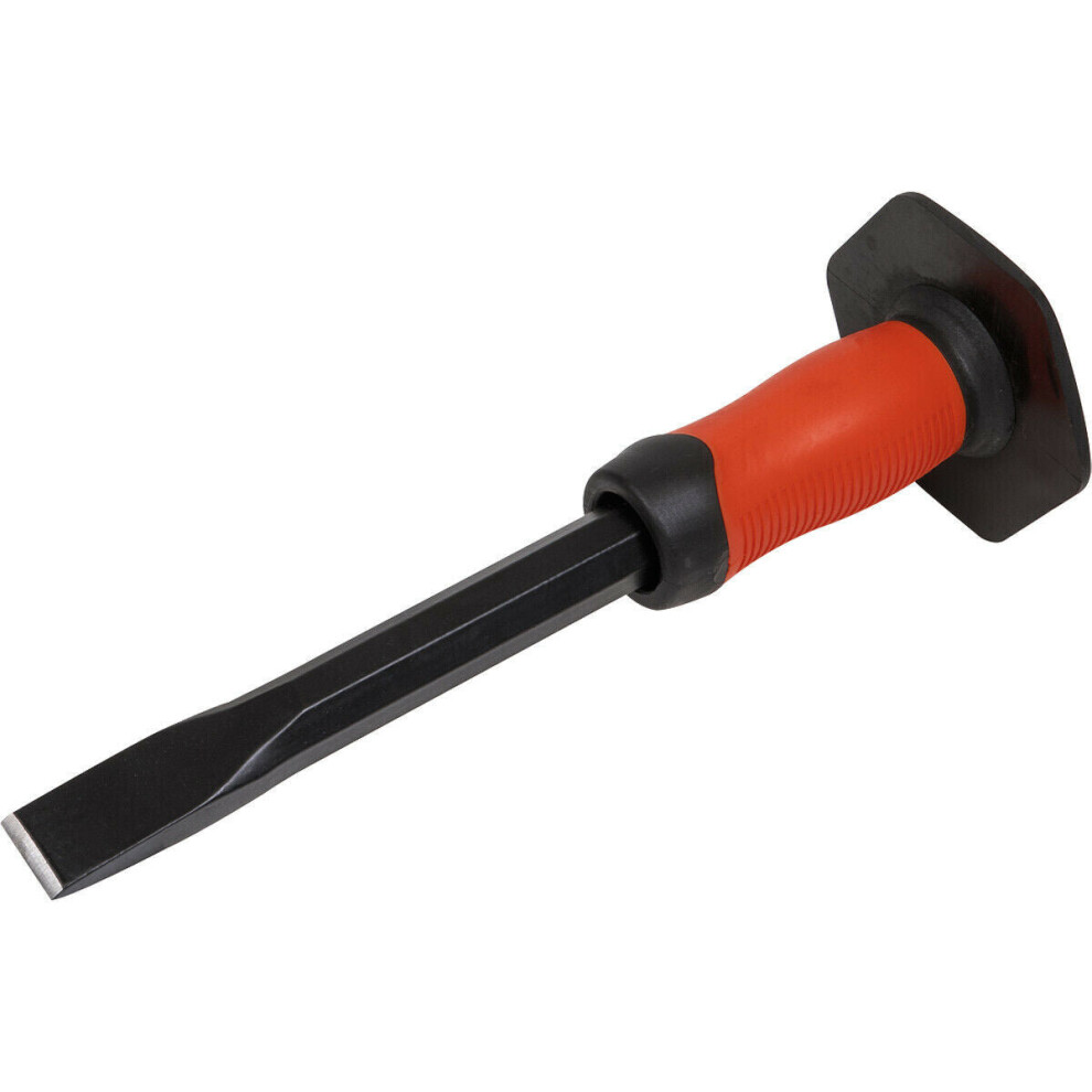 Drop Forged Steel Cold Chisel With Safety Grip - 25Mm X 300Mm - Octagonal Shaft 5056524266496