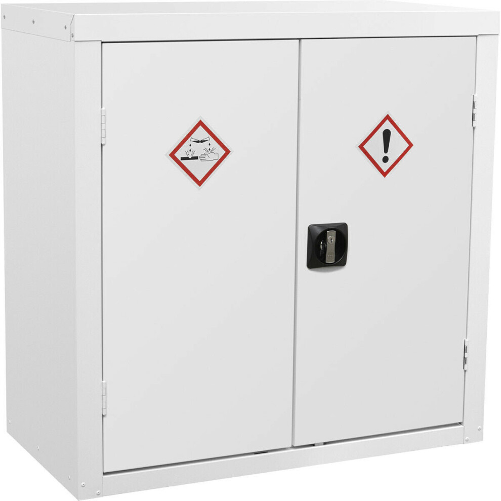 Acid & Alkali Substance Cabinet - 900 x 460 x 900mm - 2 Door - 2-Point Key Lock