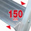 Loops 3 Tread Industrial Bridging Steps & Handle Crossover Ladder 1.2m x 0.5m Platform 4