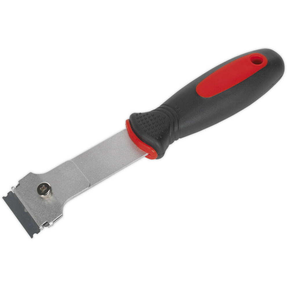 Razor Blade Scraper - Soft Grip Handle - Glass / Metal Scraper - 39Mm Blade 5056524245934