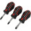 Loops 3 PACK Premium Stubby Screwdriver Set - Slotted Phillips & POZI - 38mm Mini 1