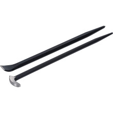 Roughneck ROU64452 Prybar & Aligning Bar Set (both 405mm/16in) With Heavy Canvas Tool Roll