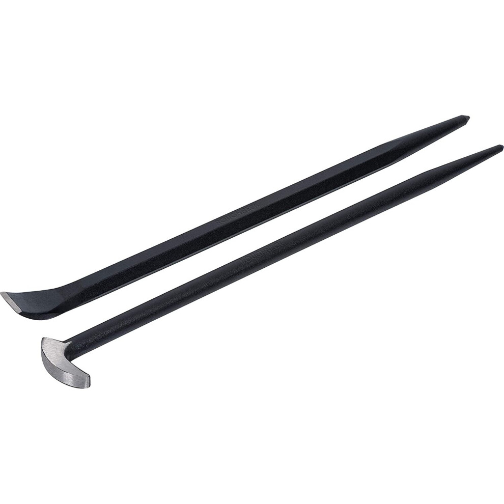 Roughneck ROU64452 Prybar & Aligning Bar Set (both 405mm/16in) With Heavy Canvas Tool Roll