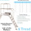 Loops 6 Tread Industrial Bridging Steps & Handle Crossover Ladder 1.2m x 0.5m Platform 2