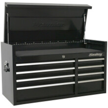 1040 x 450 x 570mm PREMIUM Topchest Tool Chest -Heavy Duty 8 Drawer Storage Unit