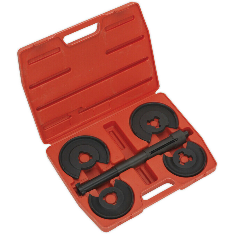 1250Kg Telescopic Spring Compressor For Wishbone Suspension - Rear Arm Yokes Set 5056524298978