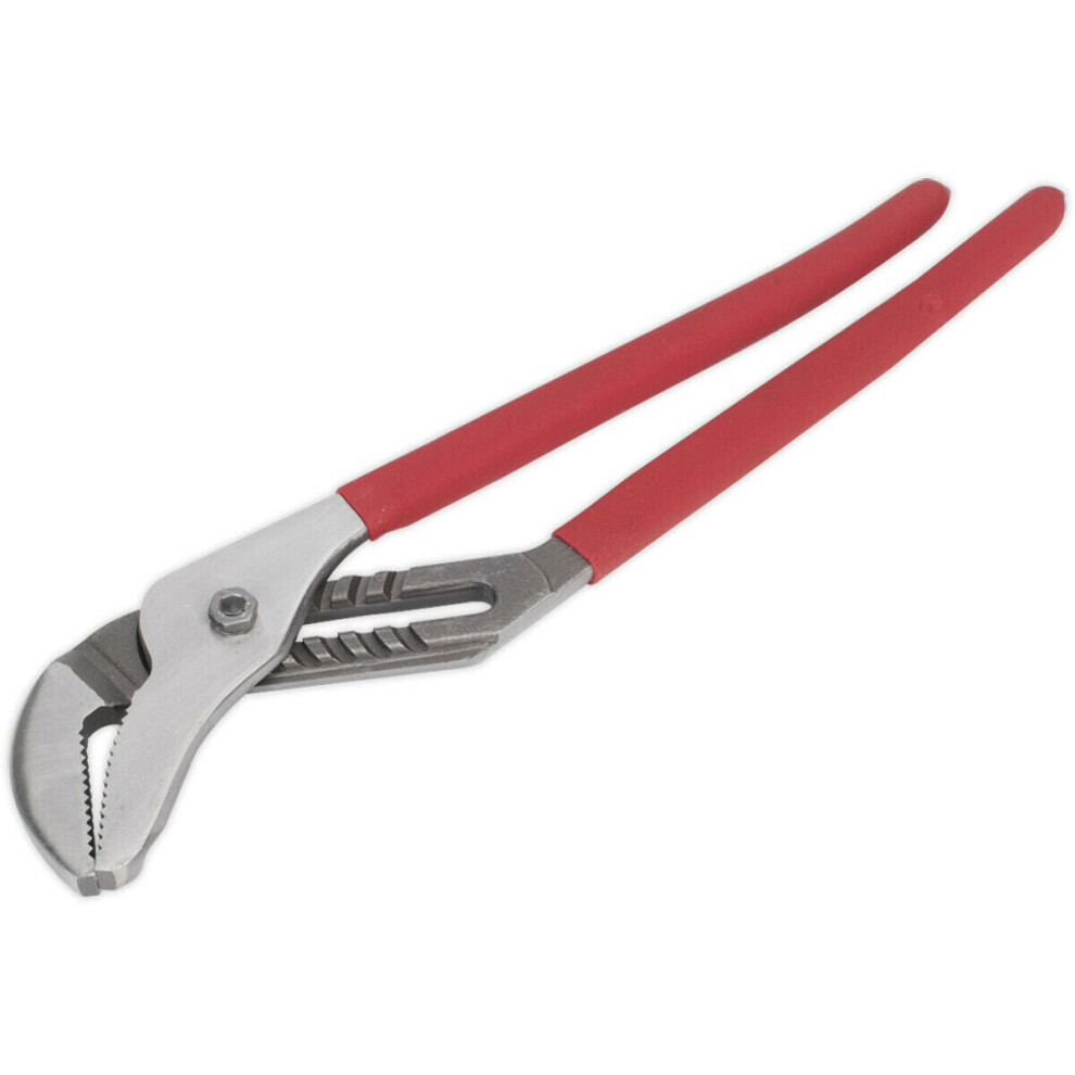 400mm Water Pump Pliers - Groove Joint Adjustable Head - Chrome Vanadium Steel