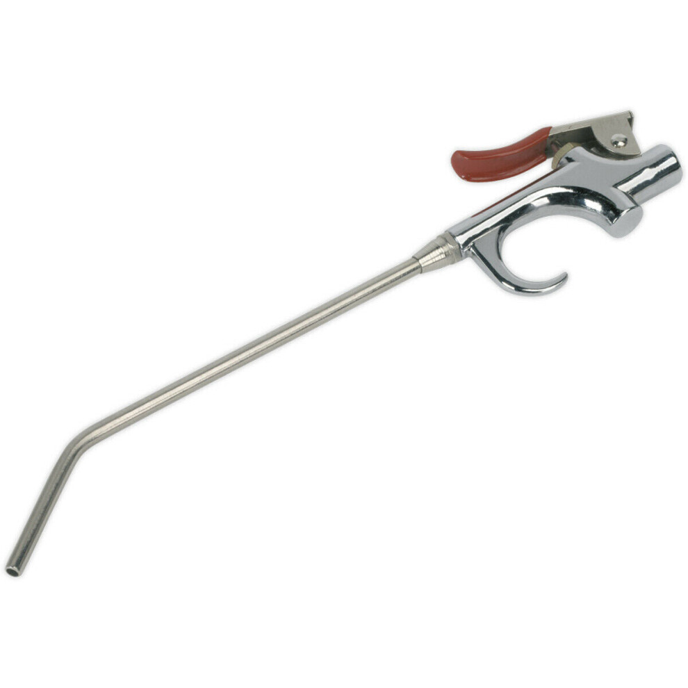 Loops 180Mm Palm Type Air Blow Gun - 1/4" Bsp Inlet - Extended Lance - Thumb Trigger