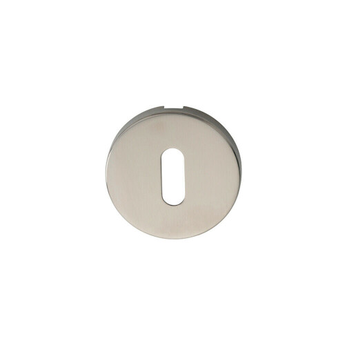 Loops 52mm Standard Lock Profile Open Escutcheon Concealed Fix Polished Steel 1