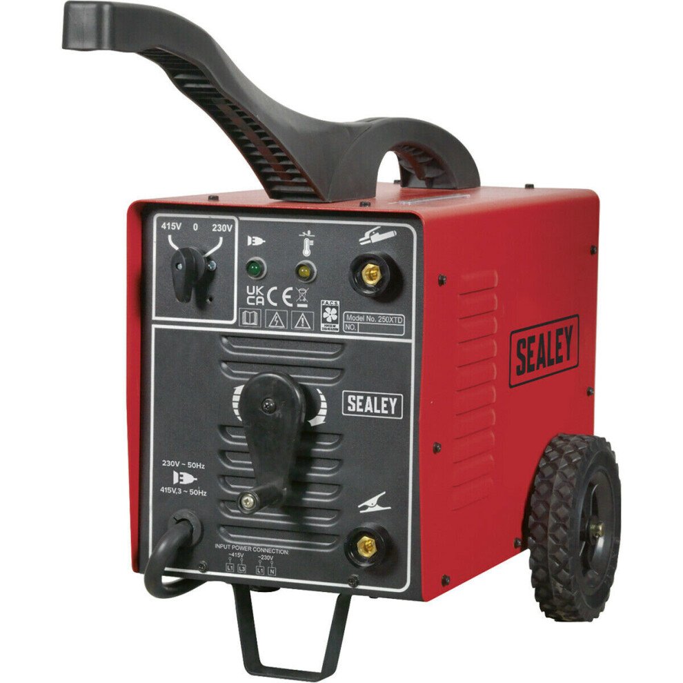 250A Arc Welder with Accessory Kit - Forced Air Cooling System - 230V & 415V