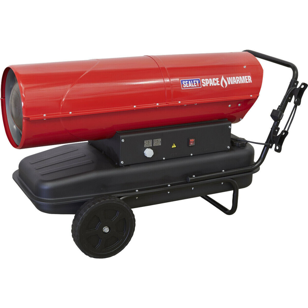 Industrial Space Warmer - Kerosene Or Diesel Heater - 340000 Btu/Hr - 68 Litre 5056524238288