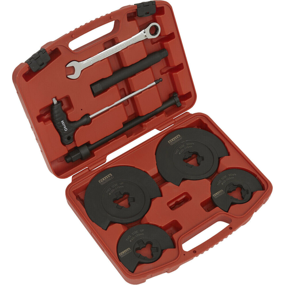 Loops 1000Kg Coil Spring Compressor For Wishbone Suspension - Rear Arm Yokes Set