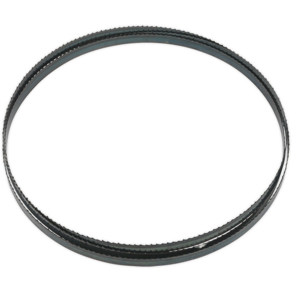 Loops 2400 X 12 X 0.6Mm Bandsaw Blade Hardened Steel Teeth 6 Tpi Wood Plastic Metal