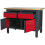 Loops Central Locking Storage & Work Top Station - 2x Draws & 2x Cupboard inc Pegboard 4
