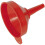 Loops 200mm Funnel With Fixed Spout & Filter - Ventilation Tube - Polyethylene 1