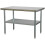 Loops 1.2m Stainless Steel Work Bench & Adjustable Storage Shelf - Kitchen Station 3