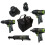 Loops 4x Cordless Power Tool Bundle & 2x Batteries - Hammer Drill Impact Driver Wrench 1