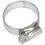 Loops 30 PACK Zinc Plated Hose Clip - 19 to 29mm Diameter - External Pressed Threads 3