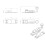 Loops Quadrant Arm Sash Window Fastener 70 x 20mm 35mm Projection Polished Chrome 3