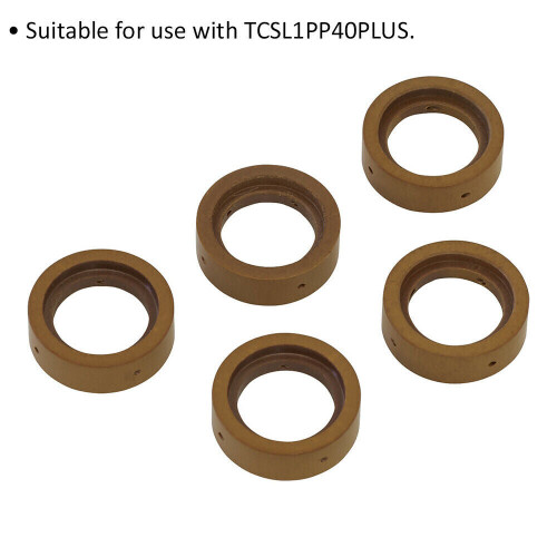 Loops 5 PACK Diffusers Suitable for ys06190 40A Plasma Cutter Inverter with Compressor 1