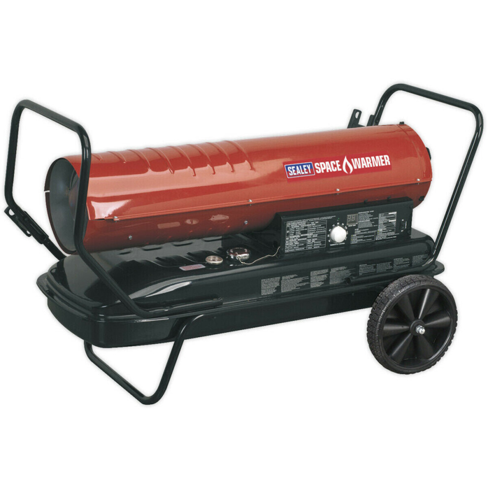 Industrial Space Warmer - Paraffin / Kerosene / Diesel Heater - 175000 Btu/Hr 5056524238264