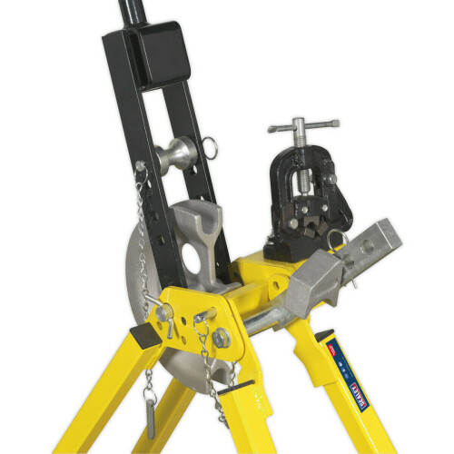 Loops Premium Conduit Bender with Vice - Folding A-Frame - Includes 20mm & 25mm Dies 2