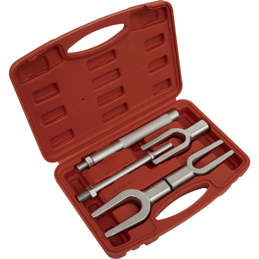 Loops 5 Pack Ball Joint Splitter Kit - Three Forks With Interchangeable Shafts Pry Bar