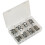 Loops 88 Piece Bonded Dowty Seals Assortment - Metric Sizing - Dowty Sealing Washer 1