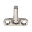 Loops Flush Fitting Cranked Window Casement Pin 25mm Fixing Centres Polished Chrome 4
