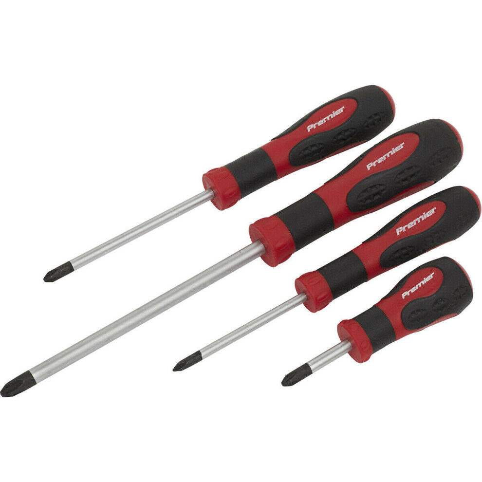 4 PACK - JIS Vehicle Screwdriver Set - No. 1 to No. 3 - Vanadium Steel Soft Grip-image-OPC-P8WJSFW-NEW