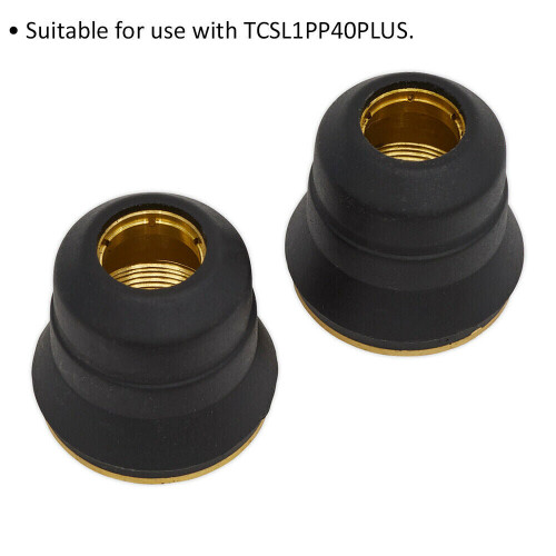 Loops 2 PACK Torch Safety Cap - Suitable for ys06190 40A Plasma Cutter Inverter 1