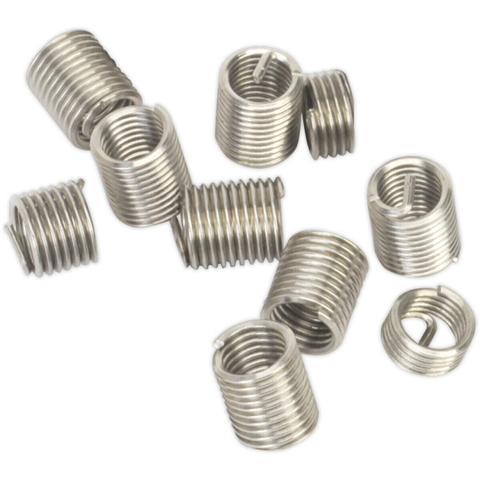 Loops 10 Pack Thread Inserts - M9 X 1.25Mm - Suitable For Ys10455 Thread Repair Kit