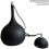 Loops Hanging Ceiling Pendant Light Matt Black & Copper Kitchen Lamp Built in LED 4