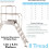 Loops 8 Tread Industrial Bridging Steps & Handle Crossover Ladder 1.2m x 0.5m Platform 2