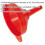 Loops 200mm Funnel With Fixed Spout & Filter - Ventilation Tube - Polyethylene 2