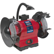 200mm Bench Grinder - 550W High Power Induction Motor - Built-In Wheel Dresser