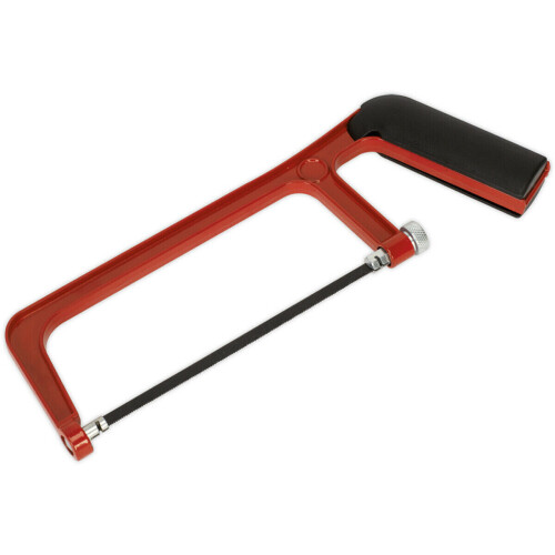 Loops 150mm Junior Hacksaw with Adjustable General-Purpose Blade - Aluminium Frame