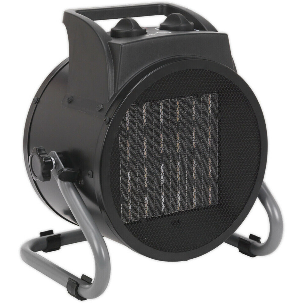 Loops 3000W Industrial Ptc Fan Heater - 2 Heat Settings - Fan Only Mode - 10000 Btu/Hr