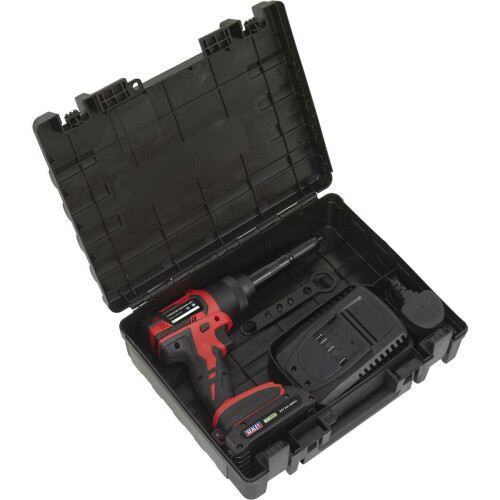 Loops Premium Cordless Riveter 20V 2Ah Lithium Ion Adjustable Nozzle 9000N Power Tool 2