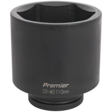 110mm Forged Deep Impact Socket - 1 Inch Sq Drive - Chromoly Wrench Socket