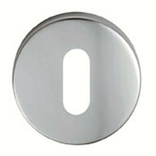 Loops 52mm Lock Profile Open Escutcheon 8mm Depth Concealed Fix Satin Aluminium 1