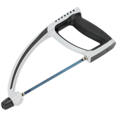 Loops 150mm Mini Hacksaw with Adjustable Blade - Rubber Grip - High Carbon Steel Blade