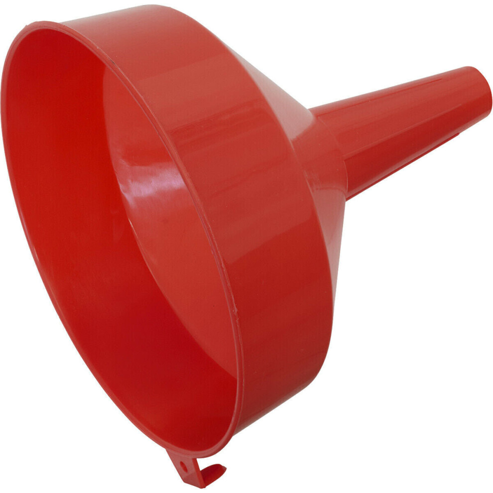 Loops 190Mm Funnel With Straight Fixed Spout - Integral Hanging Eye - Ventilation Tube